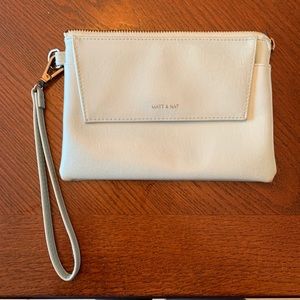Matt and Nat turquoise wristlet